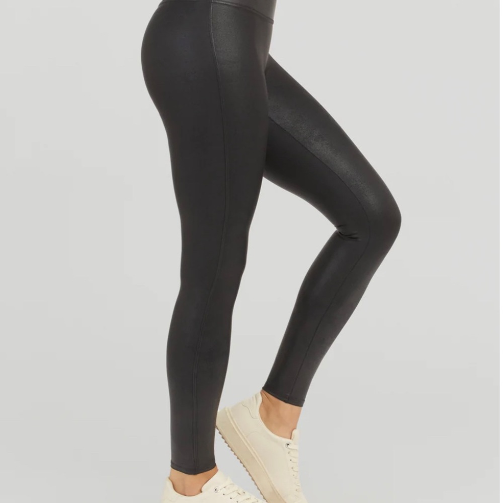 Spanx faux leather leggings
